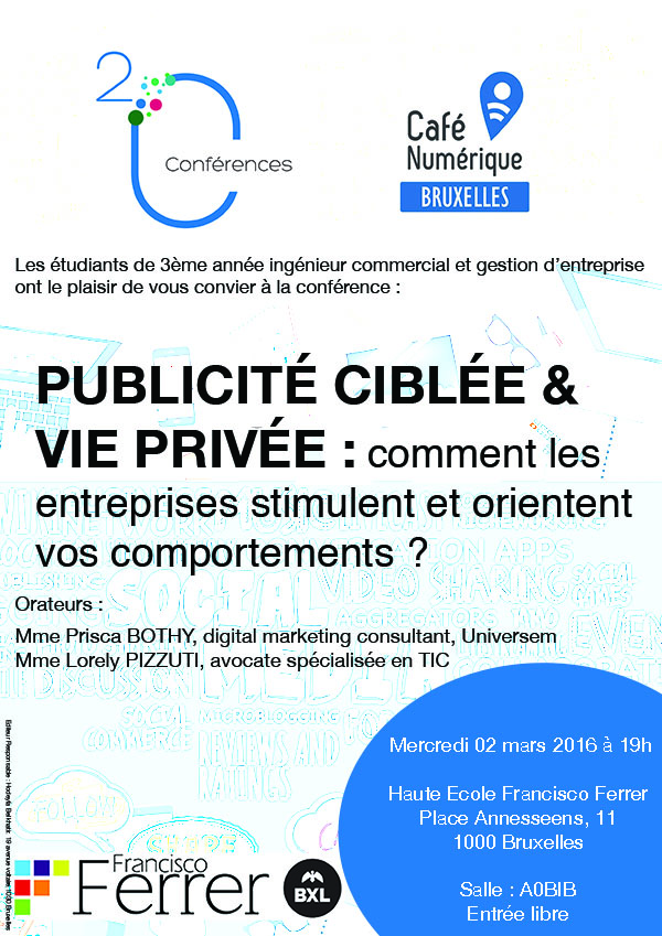 Conférence : publicité ciblée et vie privée